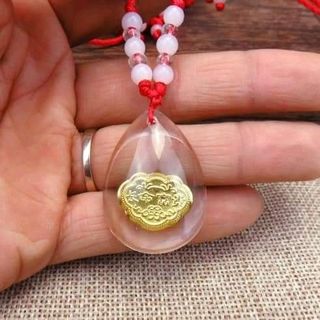 Dây chuyền phong thủy mặt đá giá sỉ 10k bao gồm dây và mặt - 86