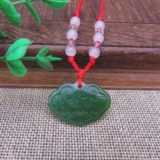 Dây chuyền phong thủy mặt đá giá sỉ 10k bao gồm dây và mặt - 86