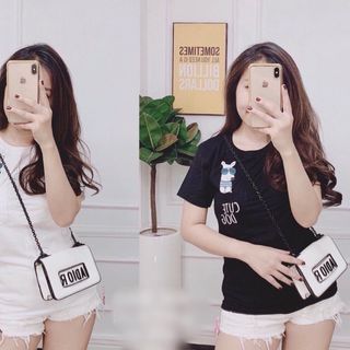 Áo pull hình thú cưng túi ngực siêu cưng