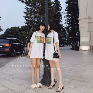 Áo pull Gucci chữ in nhũ mới nhất nha mn