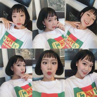Áo pull Gucci chữ in nhũ mới nhất nha mn