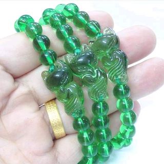 chuỗi đeo tay phong thủy 8li mặt hồ ly giá sỉ 25k 1 chuỗi - 29