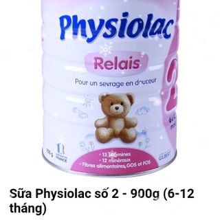 Sữa bột Physioalac dành cho trẻ từ 6 đến 12 tháng