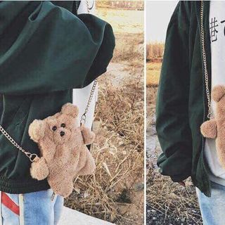 tui gấu lông siêu cute