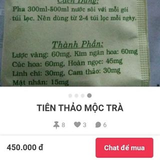 tien thảo mộc trà