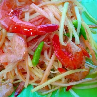 Mắm tép đu đủ