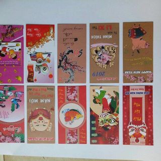 Bao lì xì năm 2019 giá sỉ​ giá bán buôn 100 Mẫu