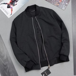 Áo khoác Nỉ bomber