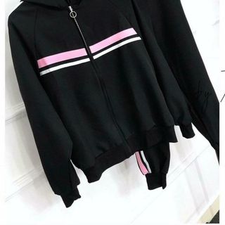 Set thể thao Zara phối sọc hồng siêu xinh
