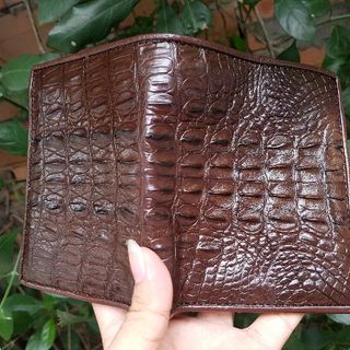 ví da cá sấu ví cá sấu 1 mặt ví cá sấu bóp cá sấu