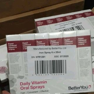 Bổ sung sắt dạng xịt Better You tiện lợi