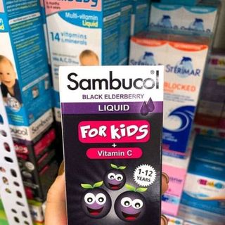 Bổ sung sức đề kháng tốt nhất cho bé - Sambucol