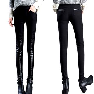 Quần legging nữ ren phối thunphong cách mới lạ không đụng hàng 102