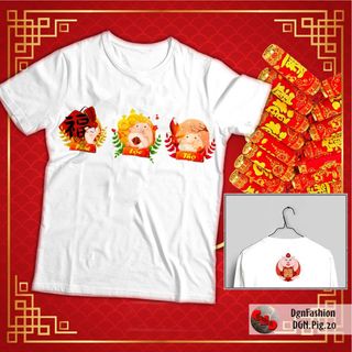 ÁO THUN IN HÌNH TẾT CỰC HOT - ATET01