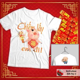 ÁO THUN IN HÌNH TẾT CỰC HOT - ATET02