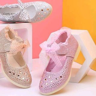 GIÀY BB NHŨ ĐÍNH ĐÁ VIỀN REN