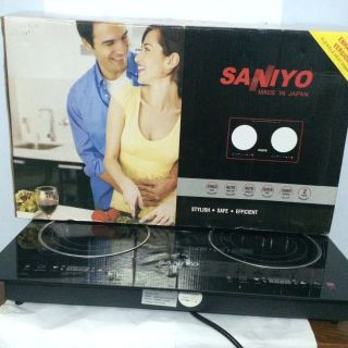 Bếp Hồng Ngoại Đôi Saniyo giá sỉ