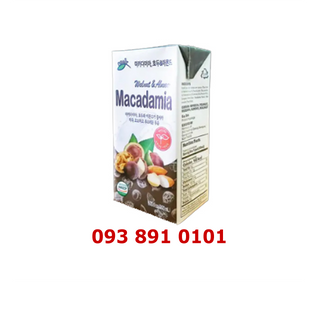 Sữa hạt Macadamia óc chó hạnh nhân 200ml - Hàn Quốc giá sỉ