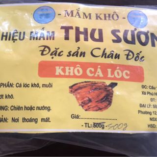 khô cá lóc đồng 200/kg