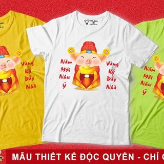 ÁO THUN IN HÌNH TẾT CỰC HOT - ATET03