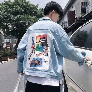 khoác jean unisex nam nữ