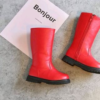 BOOT CAO CỔ ĐỎ