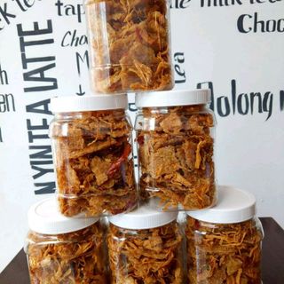 Cơm cháy lắc khô gà