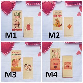 bao lì xì kute dễ thương