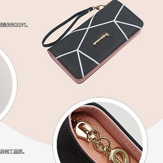 Ví Nữ Cầm Tay Dáng Dài Họa Tiết Sang Trọng Thời Trang HB108