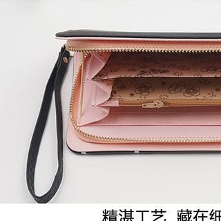 Ví Nữ Cầm Tay Dáng Dài Họa Tiết Sang Trọng Thời Trang HB108