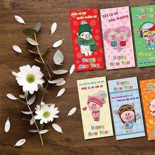 bao lì xì lợn dễ thương 2019