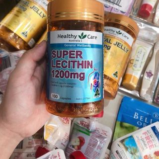 Mầm Đậu Nành Healthy Care Super Lecithin 1200mg - Chứa Dưỡng Chất Tốt Cho Chức Năng Sinh Lý Nữ