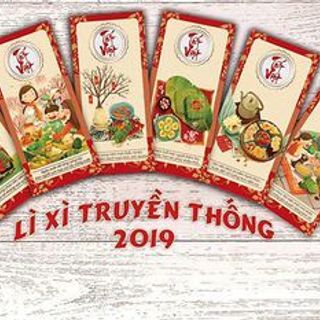 Bao lì xì chủ đề Tết xum vầy đủ 6 mẫu