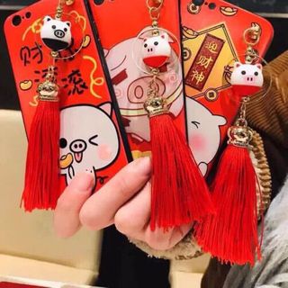 ốp tết kèm turua chuông dễ thương tết 2019