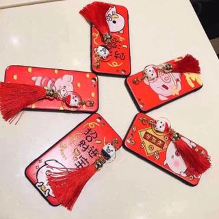 ốp tết kèm turua chuông dễ thương tết 2019