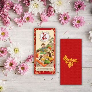 bao lì xì truyền thống hai ngàn mười chín