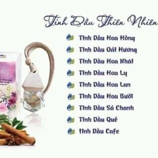 tinh dầu thơm ngân bình