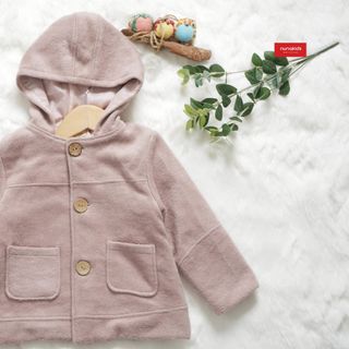 Áo khoác dạ bé trai - Nunakids