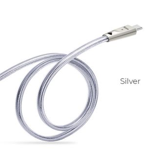 Hoco - Dây Cáp Sạc U9 Cổng Type C - Bọc Nhựa Có Đèn Led - 120cm