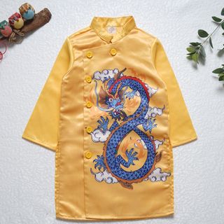 Áo dài rồng in tafa Nunakids