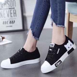 giày bata chất bố vải