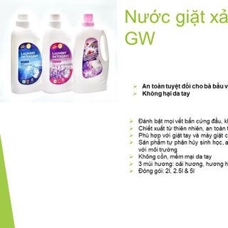Nước giặt xả hương hoa oải hương GW 25 lit