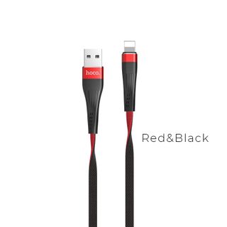 Hoco - Dây Cáp Sạc Nhanh U39 Cổng Lightning - Bọc Vải Thời Trang - 120cm