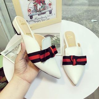 dép sục nơ cute