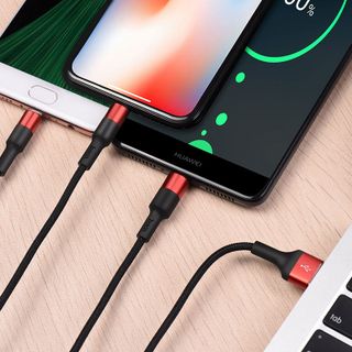 Hoco - Dây Cáp Sạc X26 3 in 1 - Cổng Micro - Cổng Lightning - Cổng Type C - 1m