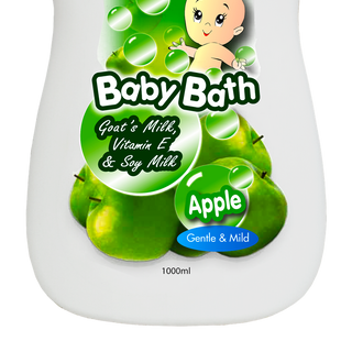 Sữa Tắm Bé Baby Bath 1L - 4 Mùi Hương Táo Anh Đào Cam Dâu giá sỉ​ giá bán buôn