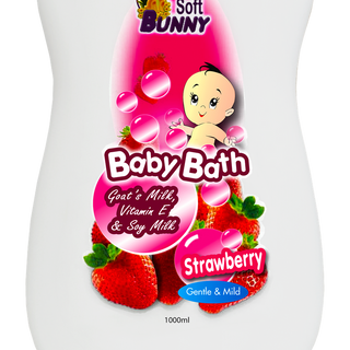 Sữa Tắm Bé Baby Bath 1L - 4 Mùi Hương Táo Anh Đào Cam Dâu giá sỉ​ giá bán buôn
