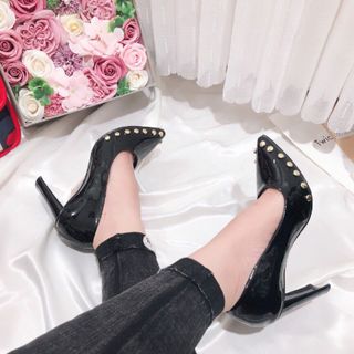 giày cao gót vuông sdinh