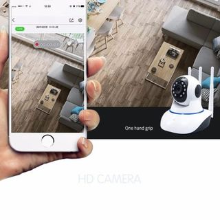 Camera Yoosee 3 Râu Phiên Bản Mới HD Wireless IP Quan Sát - Xoay 360 Độ 1080p