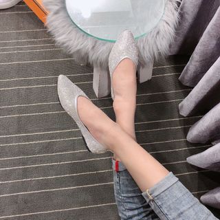 giày bup bê kim tuyên